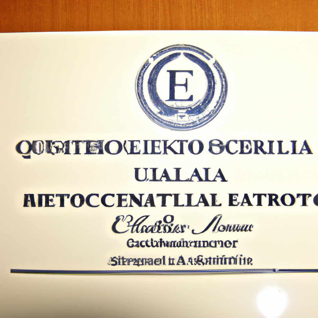 Certificato di Qualità Immobiliare Europea